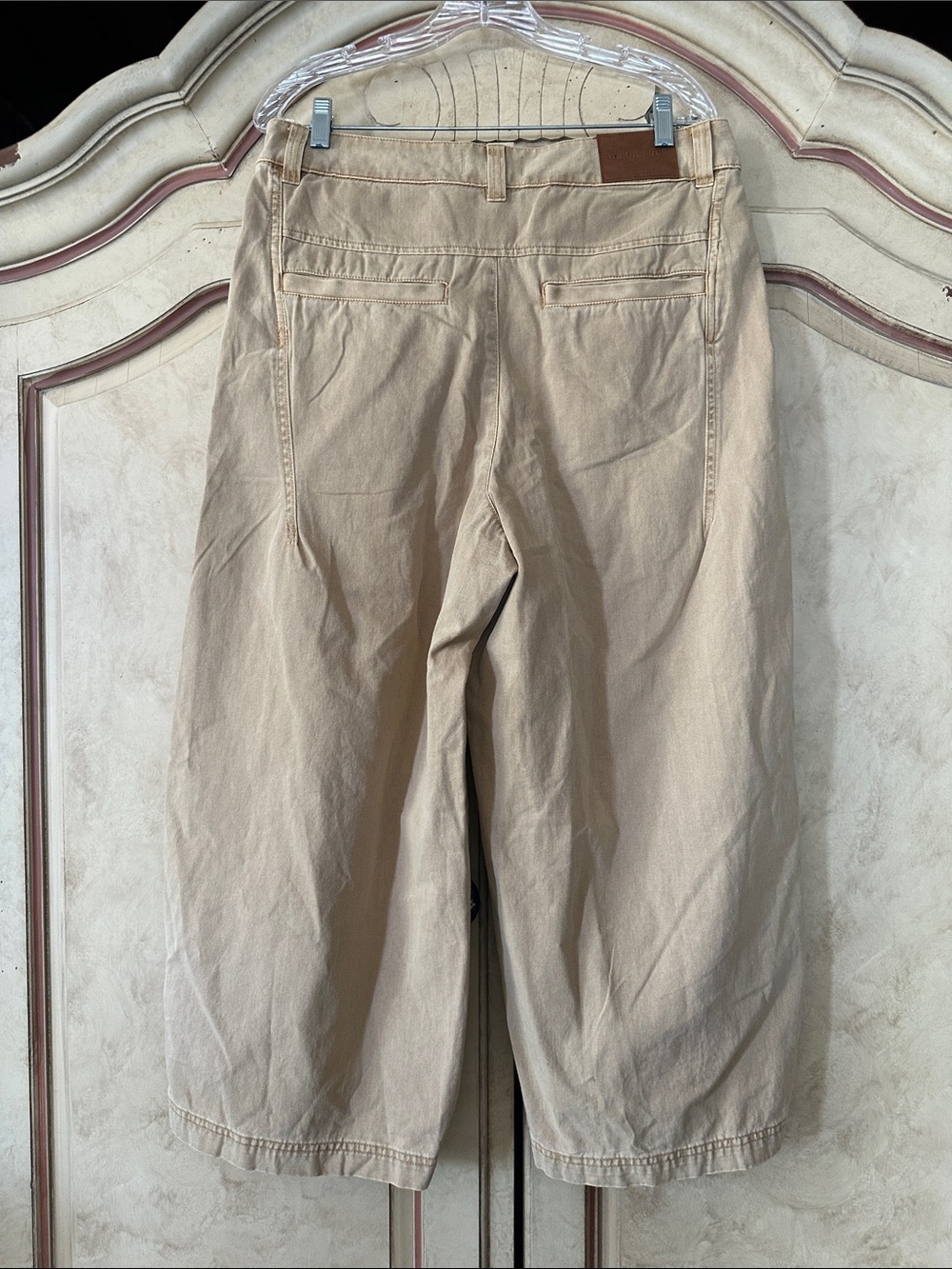 NWT We The Free Laydown Chino High-Rise Wide-Barrel Leg Pants size 12 - Picture 4 of 4